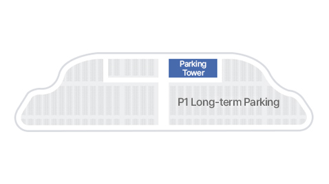 제1 여객터미널 주차타워 동편