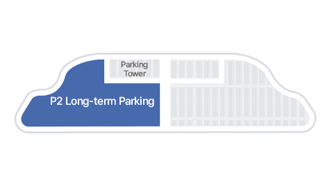 제1 여객터미널 장기주차장 P2 서편