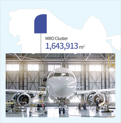 MRO Cluster 1,240,000m2 부지 안내이미지